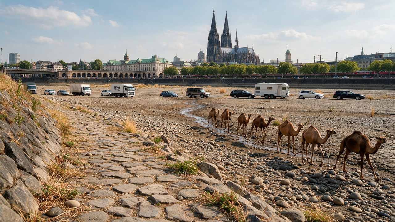 Die Befüllung des Rheins
